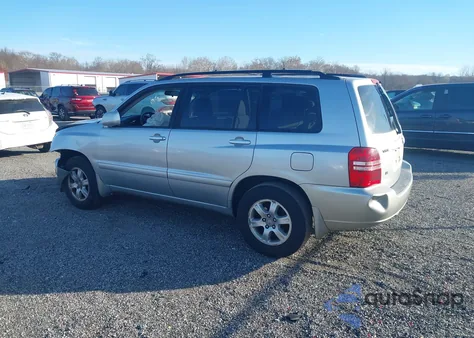 2003 Toyota Highlander V6 z USA, uszkodzony, nr VIN JTEGF21A430075414